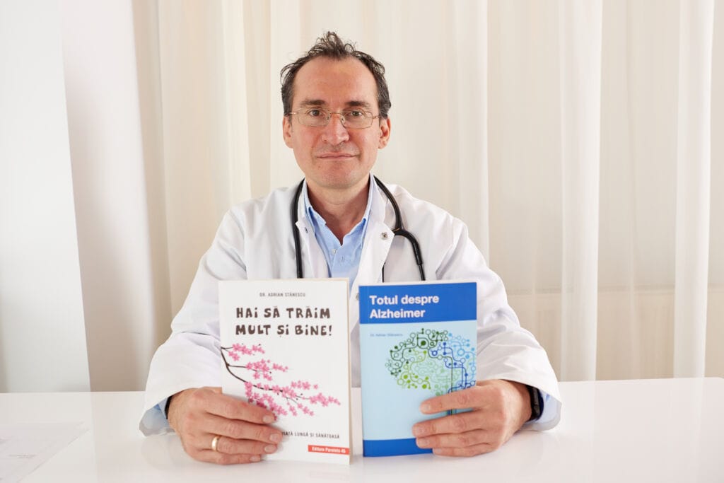 Dr. Adrian Stanescu - Senior Specialist in Geriatrics and Gerontology, Founder of Optimal Health, and Coordinator of the Department of Biological and Neuronal Regeneration Programs at Oxxygene Clinics