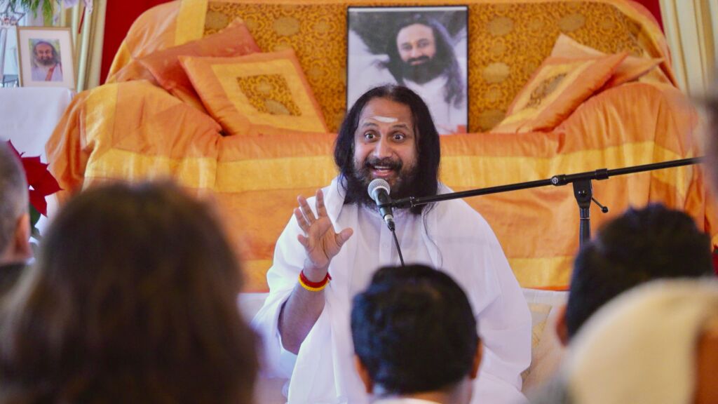 Swami Jyothirmayah - International Director, The Art of Living Foundation Breathwork & Meditation Expert